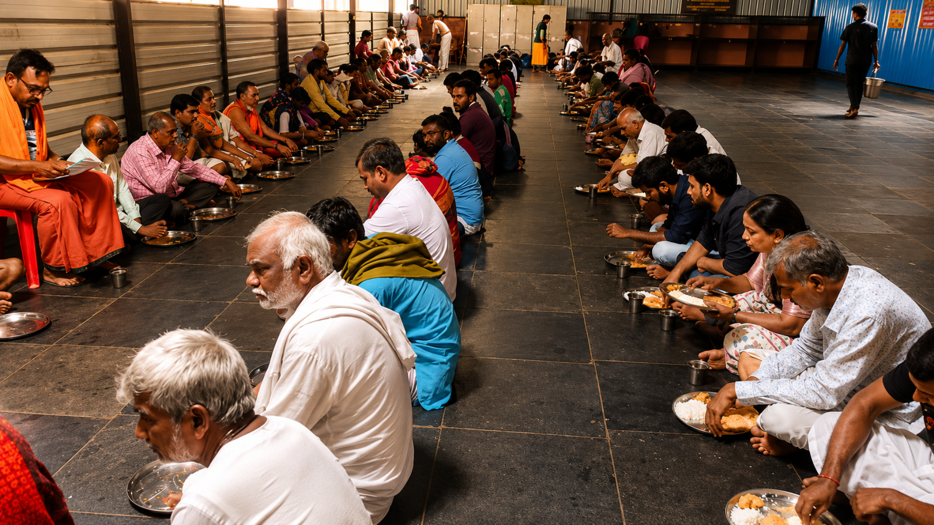 Annadan at Gokarna on Amavasya