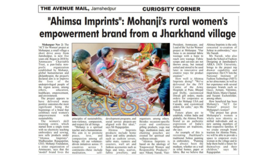 From Mohanpur Village to Global Outreach: How Ammucare's 'ACT for Women' Is Uplifting Rural Lives