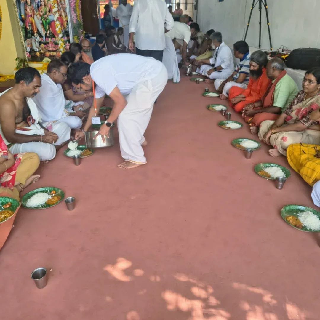 Annadan During Ugadi Yatra